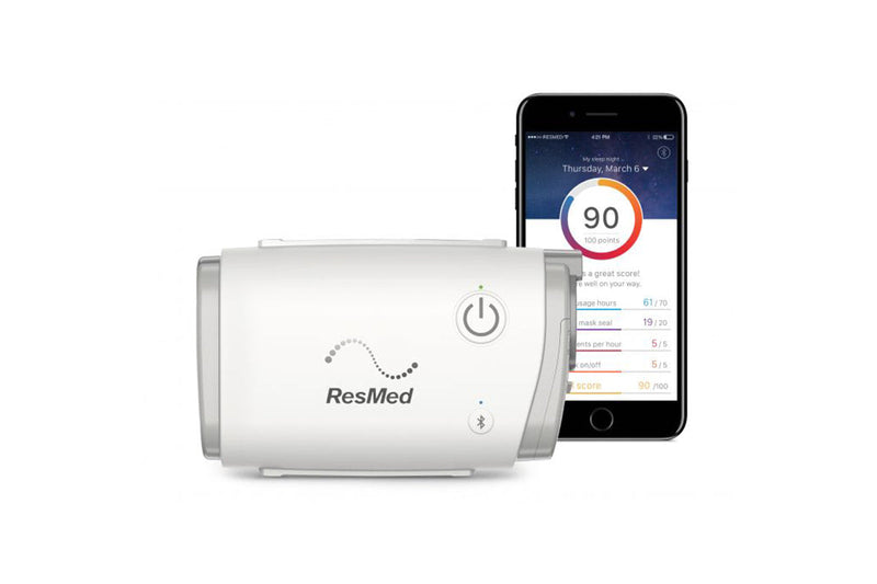 ResMed AirMini Automatic CPAP Bedside Starter Kit (Mask Included)