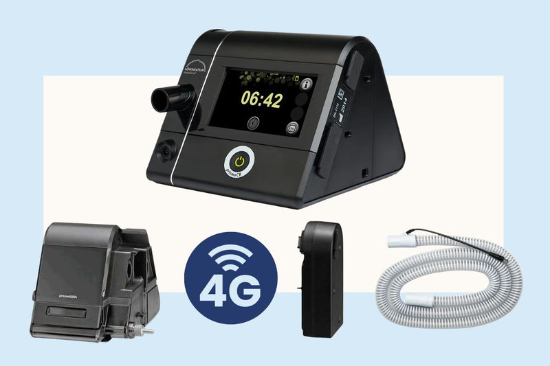 Löwenstein Prisma20C Fixed CPAP Bundle (Incl. PrismaAQUA Humidifier, Heated Hose, 4G Modem)