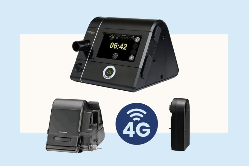 Löwenstein Prisma 25ST BiLevel Bundle with Humidifier & 4G Modem