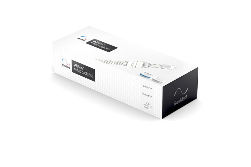 ResMed AirMini Automatic CPAP Bedside Starter Kit (Mask Included)
