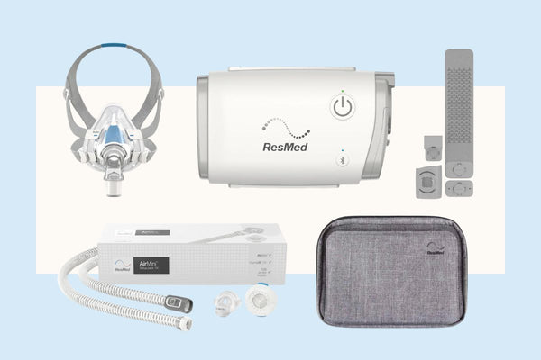 ResMed AirMini Automatic CPAP HumidX Starter Kit (Large AirFit F20 Mask Included)