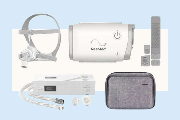 ResMed AirMini Automatic CPAP HumidX Starter Kit (Small AirFit N20 Classic Mask Included)