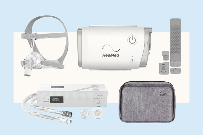 ResMed AirMini Automatic CPAP HumidX Starter Kit (Large AirFit N20 Classic Mask Included)