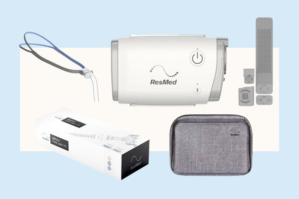 ResMed AirMini Automatic CPAP HumidX Starter Kit (All Size Pack AirFit P10 Mask Included)