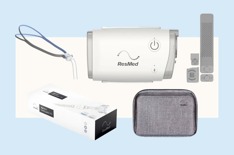 ResMed AirMini Automatic CPAP HumidX Starter Kit (All Size Pack AirFit P10 Mask Included)