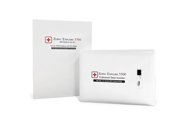 Zopec Explore 5500 AC Premium Travel & UPS Battery System 160Wh