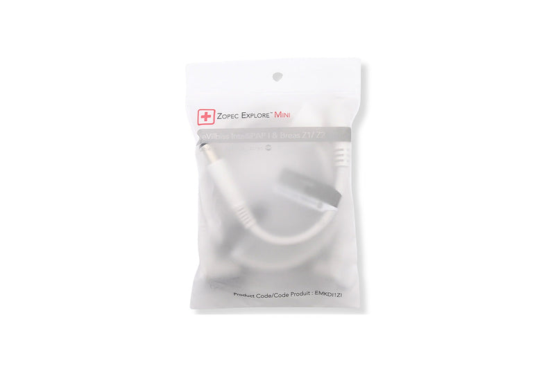 Zopec Explore Mini DC Output Cables for DeVilbiss IntelliPAP 1 & HDM Z1 / Z2 Kit