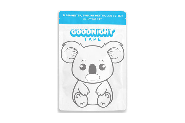 Goodnight Collagen + Vitamin E Mouth Tape 30 day Pack – White