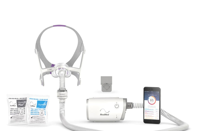 ResMed AirMini Automatic CPAP HumidX Starter Kit (Small AirFit N20 For Her Mask Included)