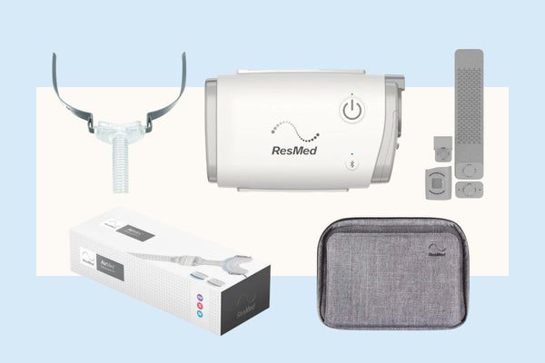 ResMed AirMini Automatic CPAP HumidX Starter Kit (All Size Pack AirFit N30 Mask Included)