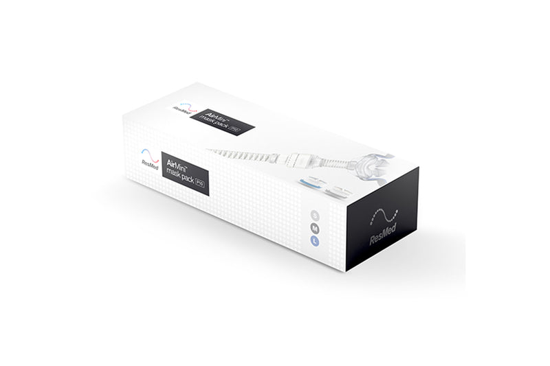 ResMed AirMini Automatic CPAP HumidX Starter Kit (All Size Pack AirFit P10 Mask Included)