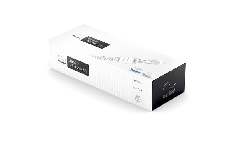 ResMed AirMini Automatic CPAP HumidX Starter Kit (Large AirTouch N20 Mask Included)
